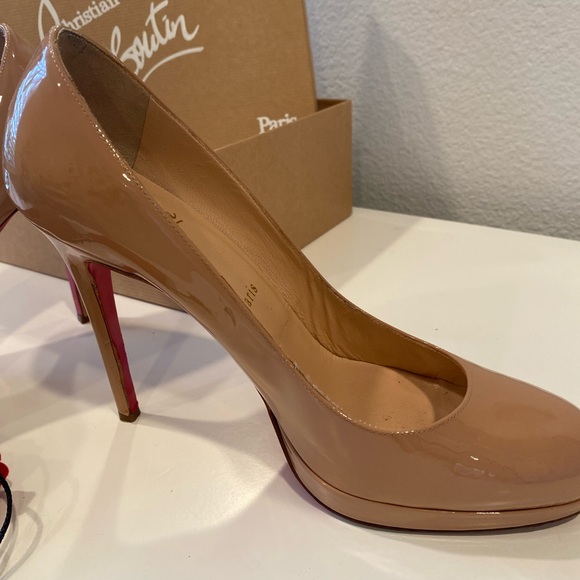 Christian Louboutin New Simple Pump 120 Patent in Calf -Size 39 - Picture 6 of 14